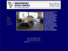 Tablet Screenshot of independentvolvo.com